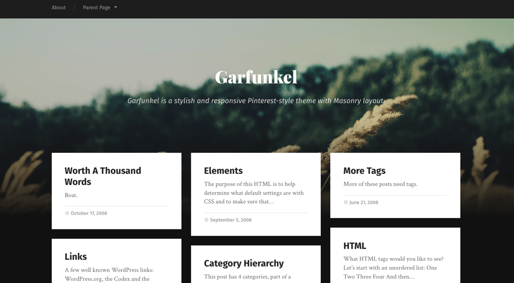 Garfunkel preview