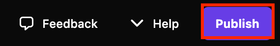 Hostinger Horizons Publish button detail