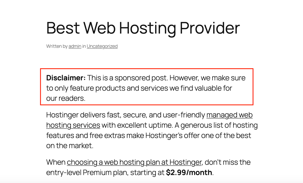 A WordPress custom field display example in a block theme