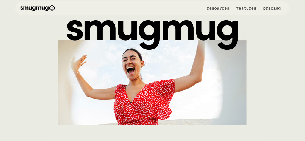 SmugMug homepage