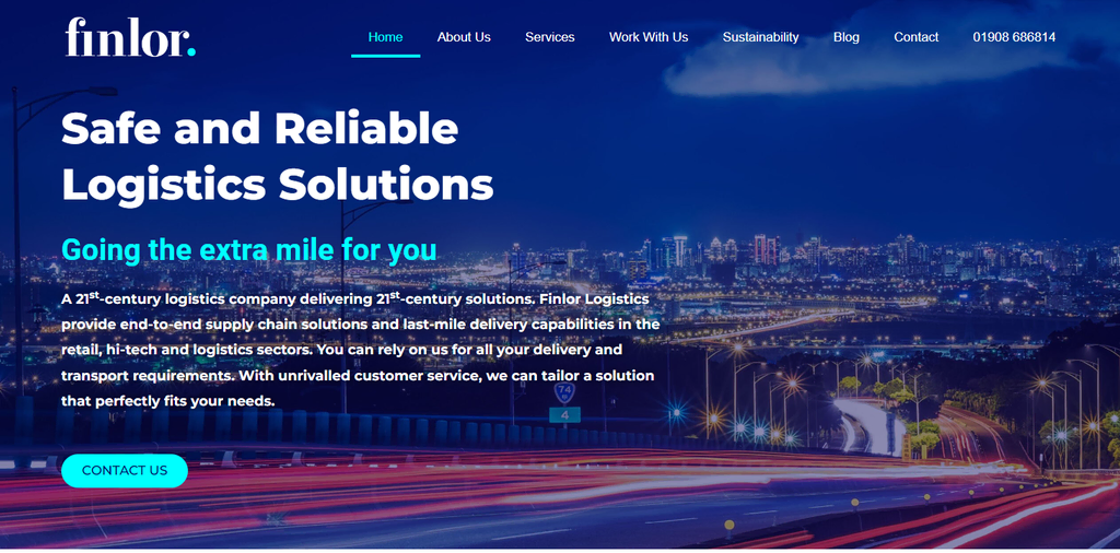 Finlor homepage