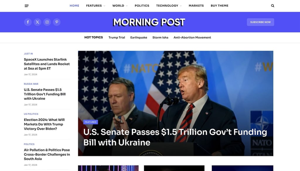 SmartMag WordPress theme