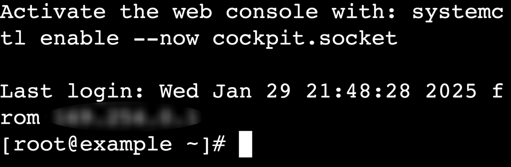 Hostinger's Browser terminal in a browser tab