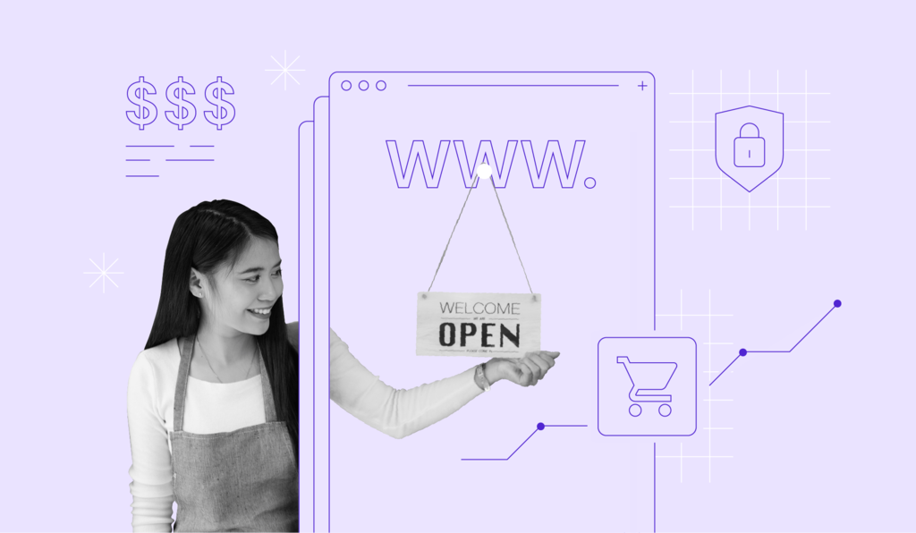 Domain name search and suggestions for alternatives on Hostinger website