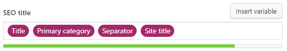 variáveis no meta título do yoast seo