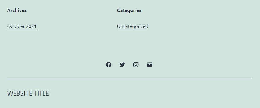 site wordpress com crédito removido