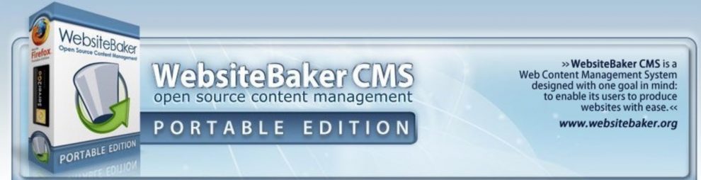 o websitebaker &eacute; uma das alternativas ao wordpress