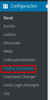 configurando o plugin do paypal no wordpress