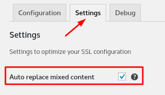 configura&ccedil;&otilde;es de ssl com plugin