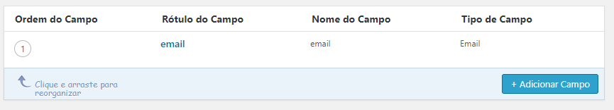 conferindo a exibi&ccedil;&atilde;o do campo personalizado criado no WordPress