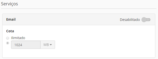 configura&ccedil;&atilde;o de email no cPanel