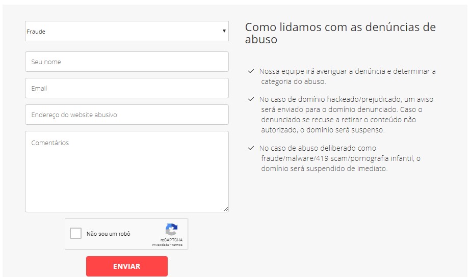 Exemplo de fluxo de trabalho de