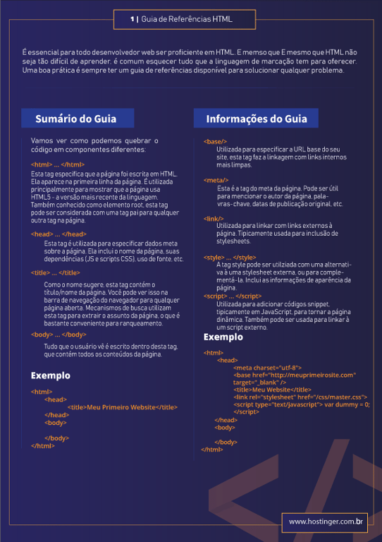 tags html no seu site otimizado