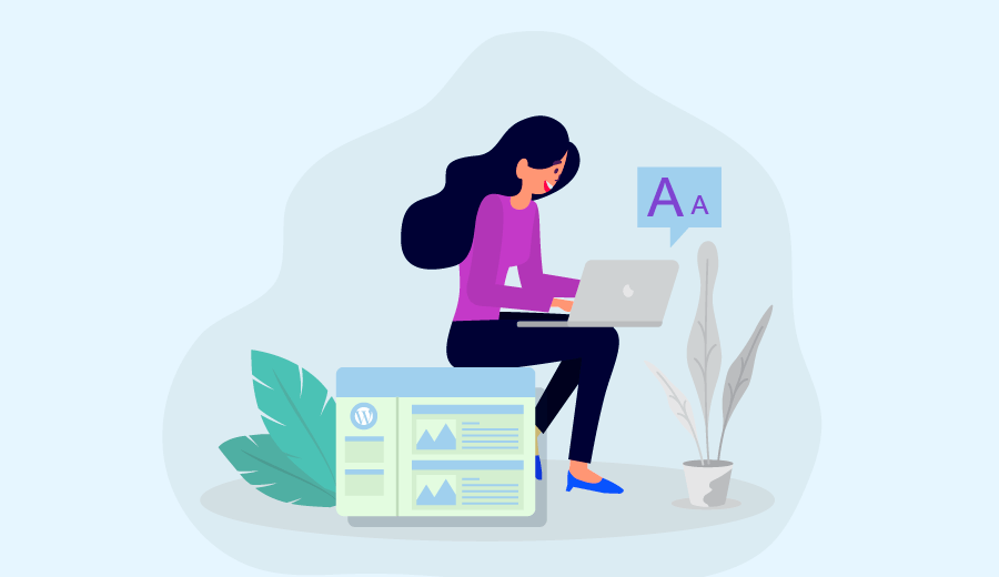 Como aumentar o tamanho da fonte no WordPress