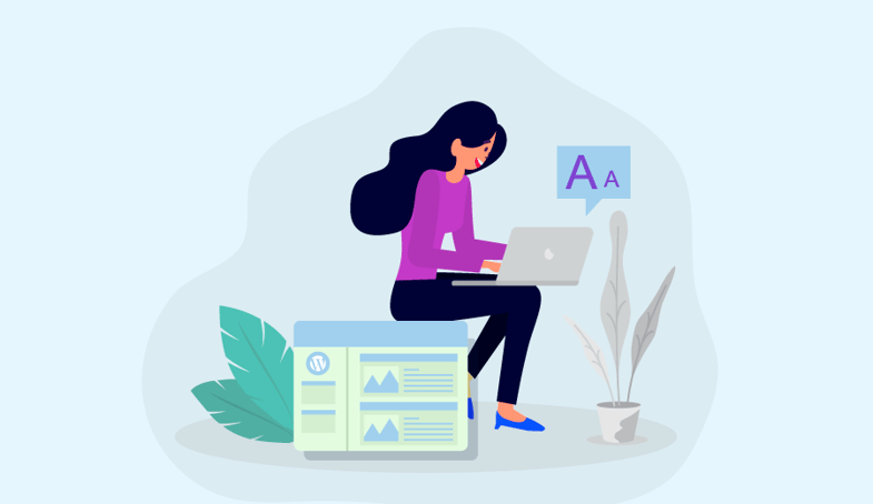 Como aumentar o tamanho da fonte no WordPress