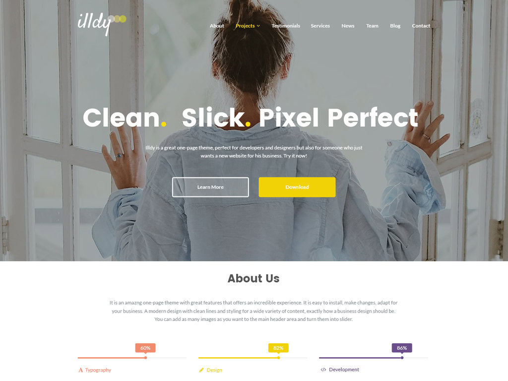 tema illdy para wordpress