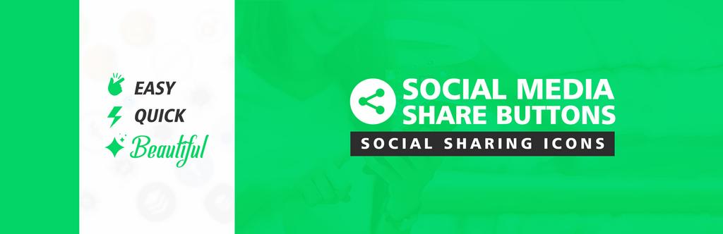 social media share buttons