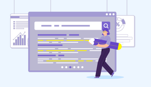 capa de conte&uacute;do sobre palavras-chave de cauda longa