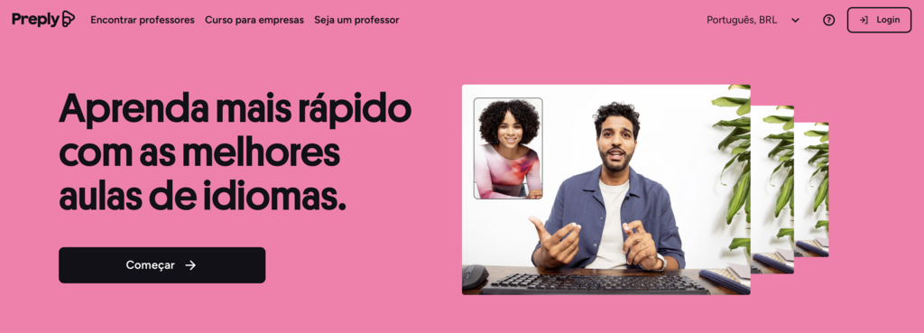 site oficial da preply