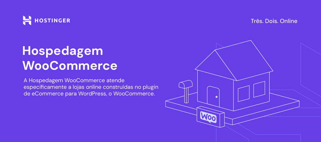 infogr&aacute;fico sobre hospedagem WooCommerce da hostinger