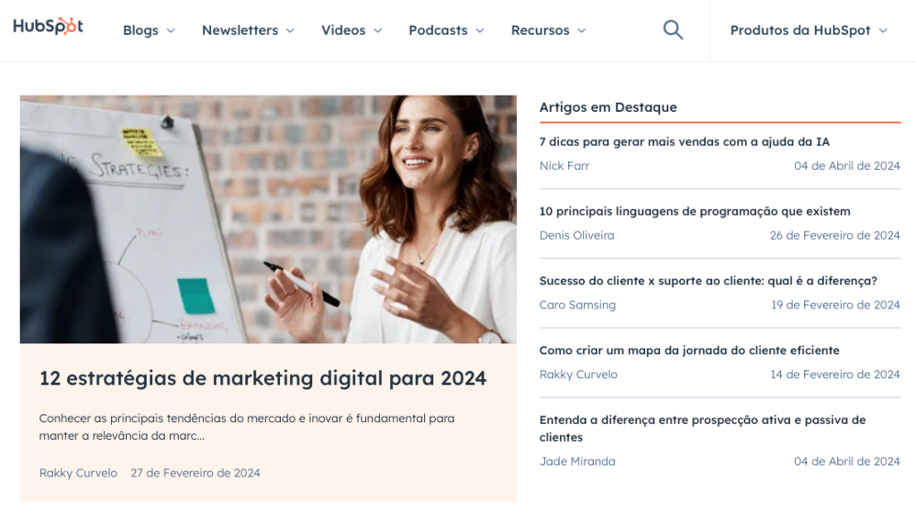 blog da hubspot brasil