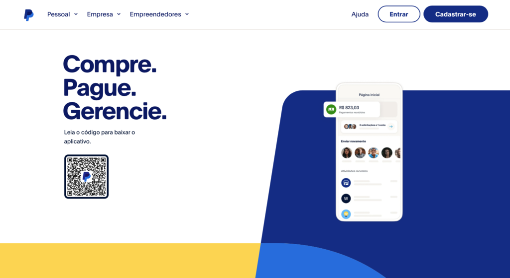 site da paypal basil