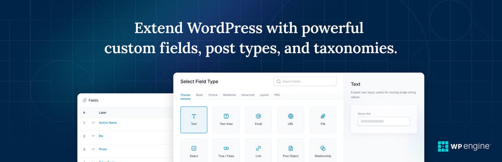 plugin advanced custom fields para wordpress
