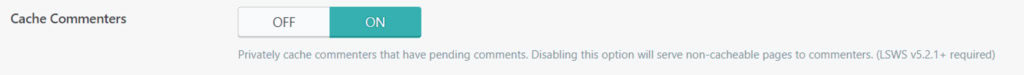 Configura&ccedil;&atilde;o de cache de coment&aacute;rios no plugin LiteSpeed Cache