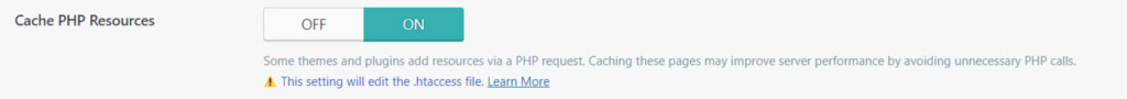 Configura&ccedil;&atilde;o de cache de recursos PHP no plugin LiteSpeed Cache