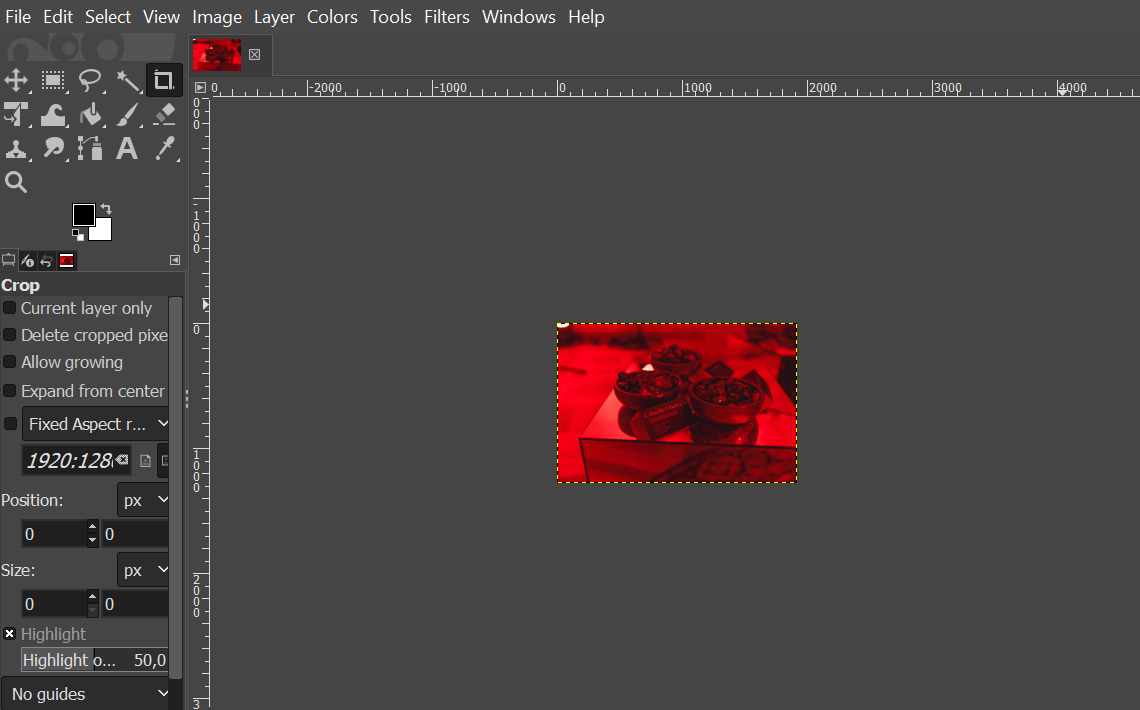 otimizando imagens no GIMP