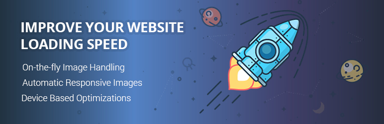 Banner do Optimole WordPress plugin