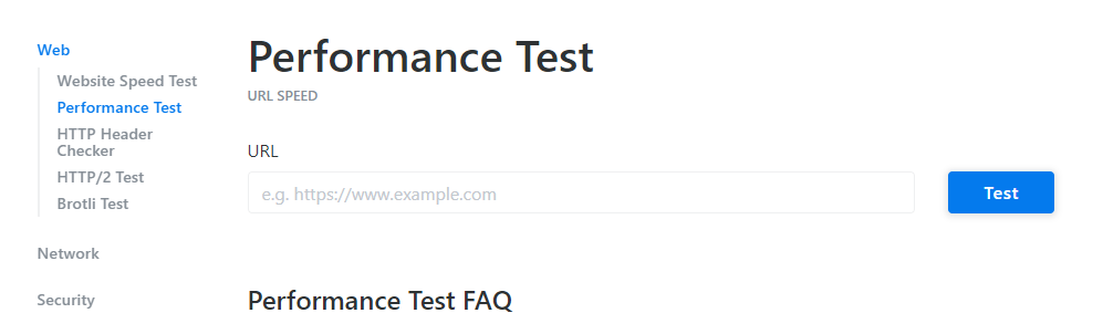 Página inicial do site KeyCDN