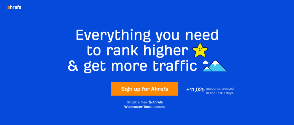 Ferramenta de SEO Ahrefs