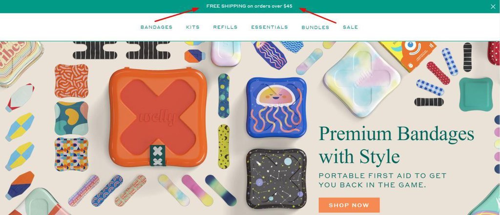 frete gr&aacute;tis de bandagens premium