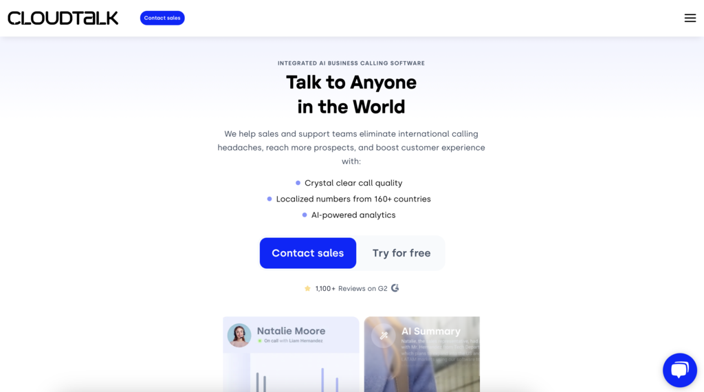 como ter um numero de celular virtual: cloudtalk