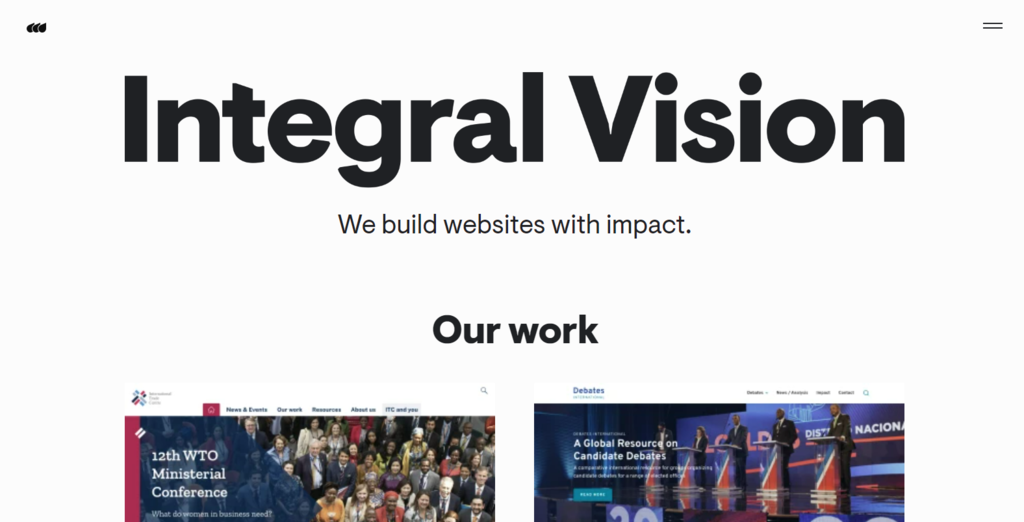 P&aacute;gina da Integral Vision
