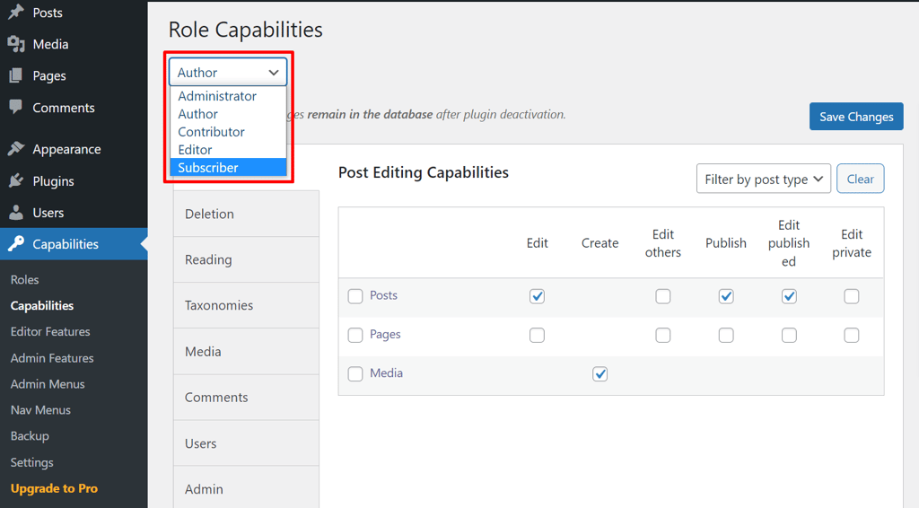 Edi&ccedil;&atilde;o de fun&ccedil;&otilde;es no WordPress