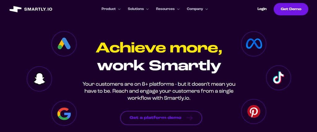 Ferramenta social Smartly.io