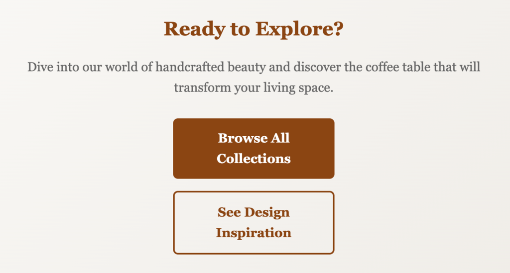exemplo de cta da hostinger reach