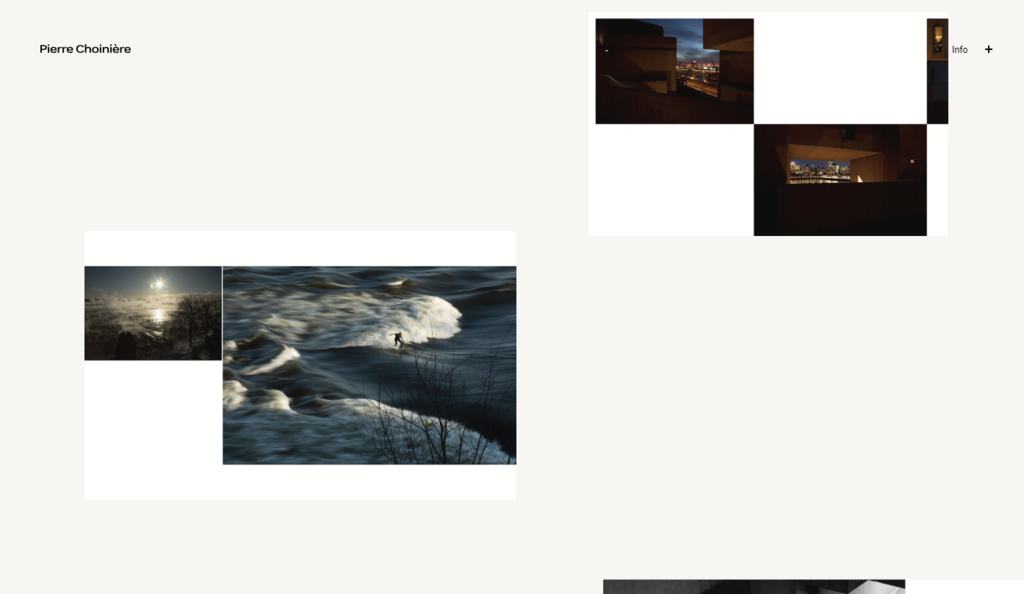 portf&oacute;lio fotogr&aacute;fico de pierre choini&eacute;re