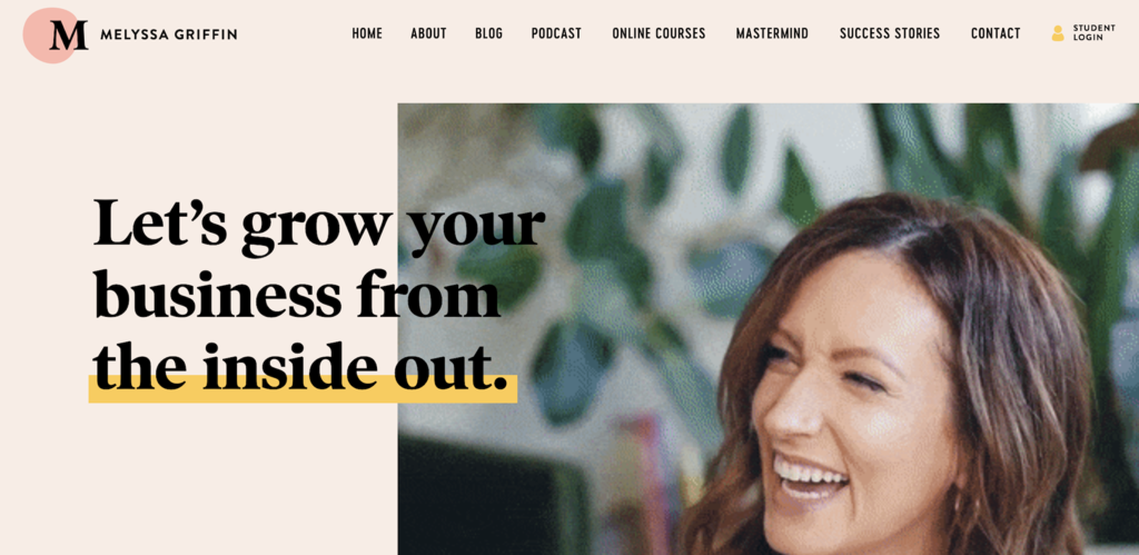 site pessoal de melyssa griffin