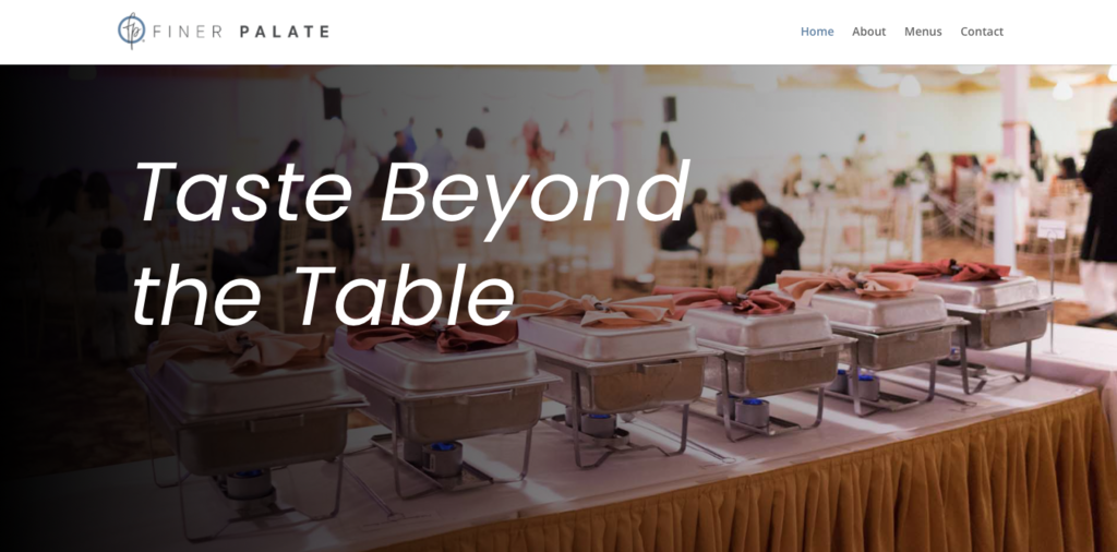 p&aacute;gina inicial da fines palate