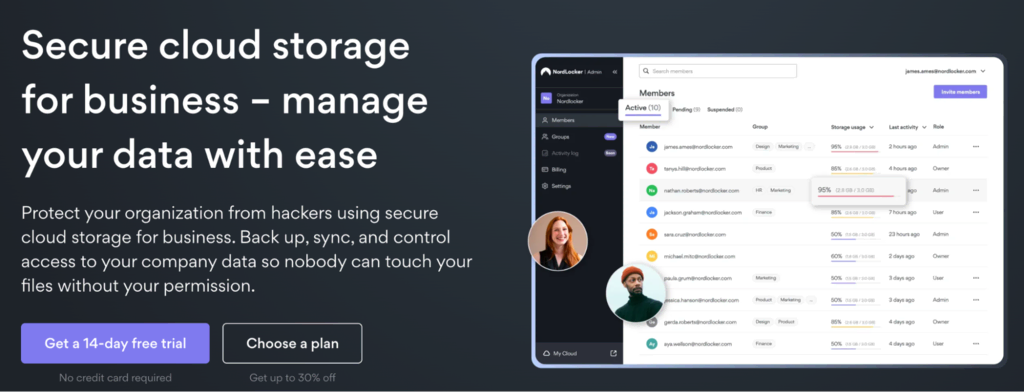 serviço de nuvem nordlocker
