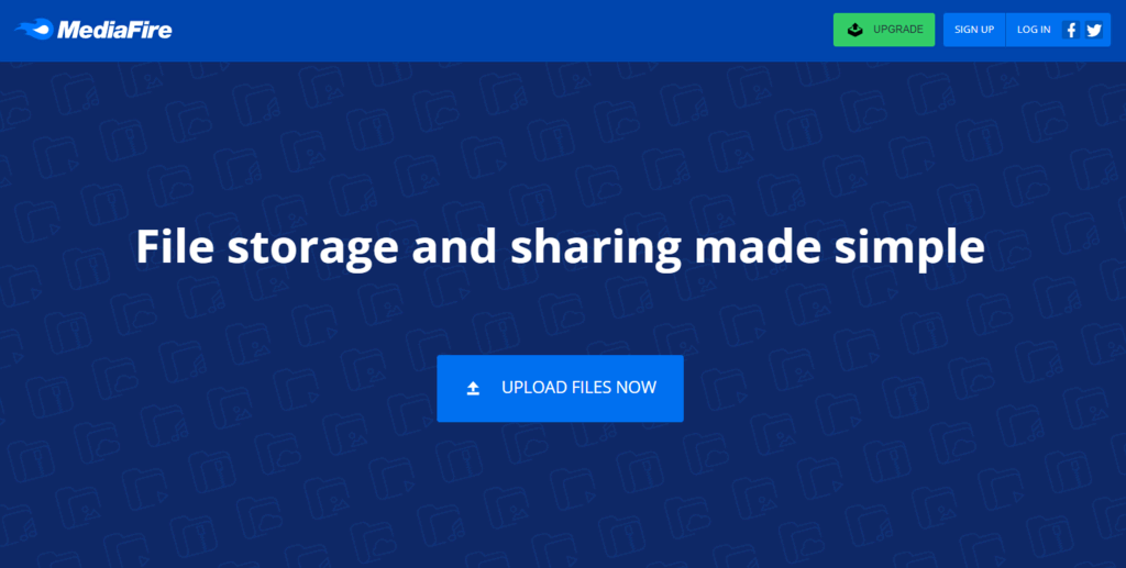 mediafire, opção de melhor serviço de nuvem