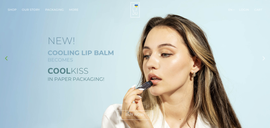 site de pequena empresa da solidu cosm&eacute;ticos