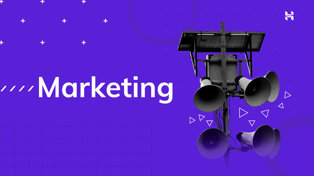 ilustração da hostinger sobre marketing