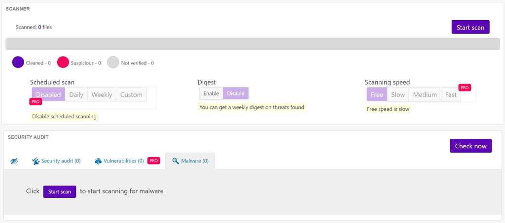 configura&ccedil;&otilde;es do plugin titan