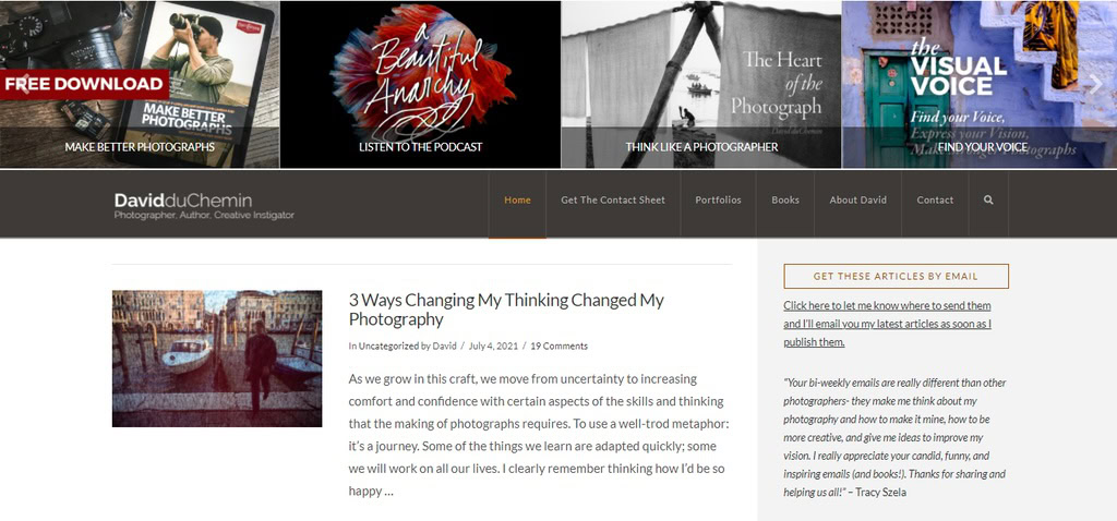 blog de David duchemin