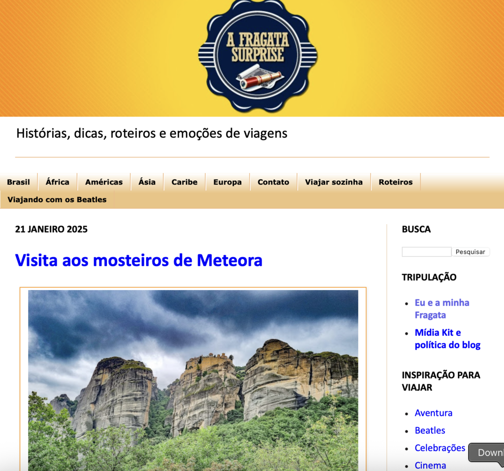blog a fragata surprise