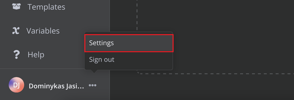 configurações do n8n